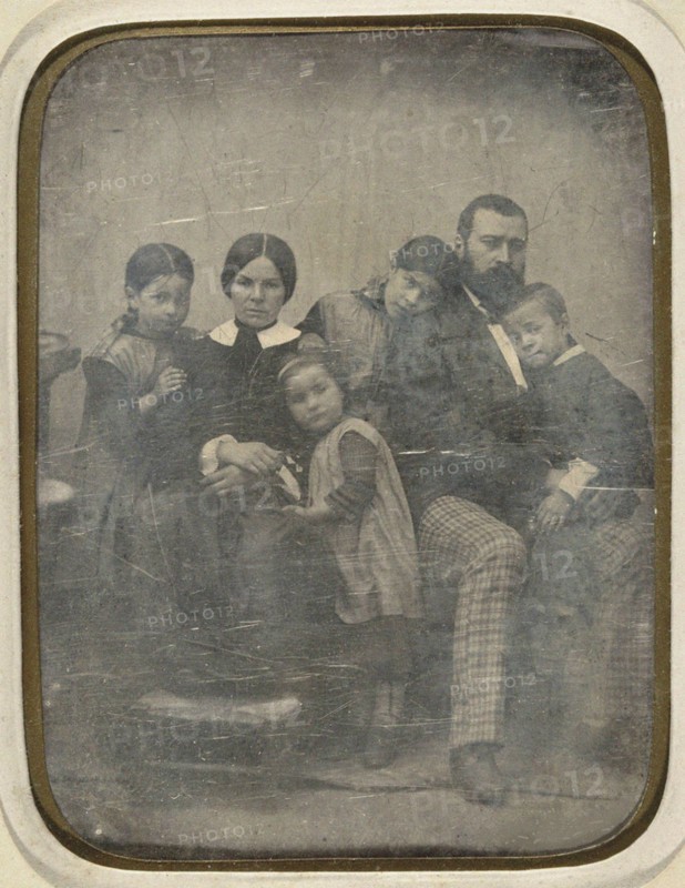 Jean-François Millet and his Family, 1854.