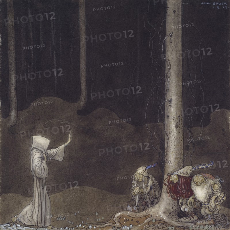 Brother Martin and Three Trolls, 1913.