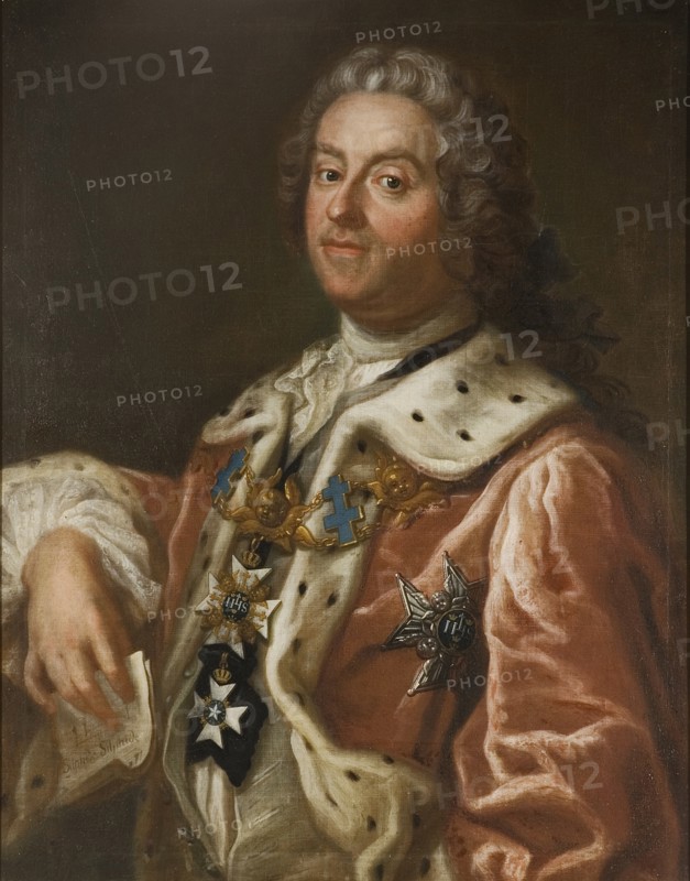 Portrait of Carl Gustaf Tessin (1695-1770), 1750.