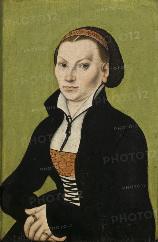 Portrait of Katharina Luther, née Katharina von Bora (1499-1552), 1526.