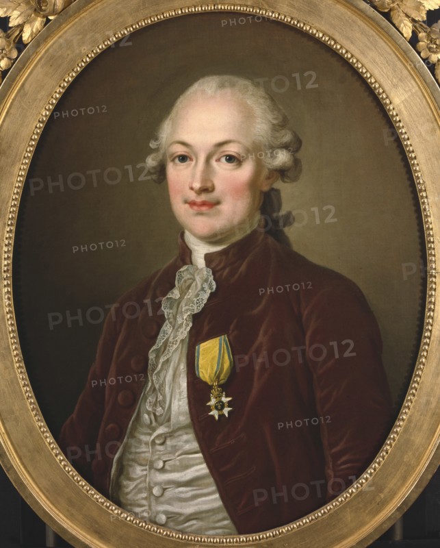 Portrait of Baron Erik Magnus Staël von Holstein (1749-1802), 1796.