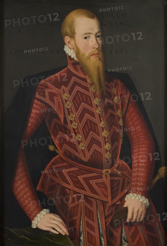 Portrait of King Eric XIV of Sweden (1533-1577).