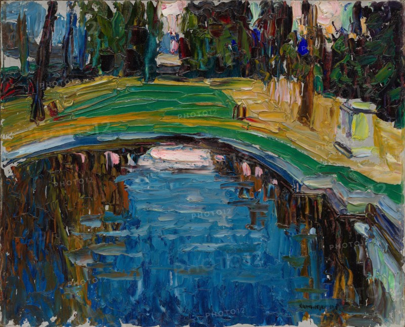 Pond in the Park, c. 1906.