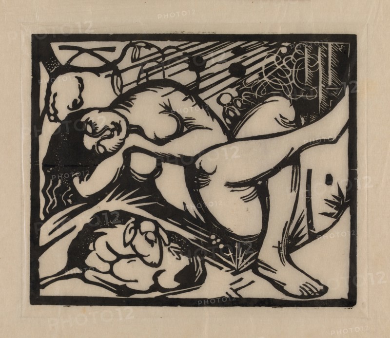 Sleeping Shepherdess, 1912.