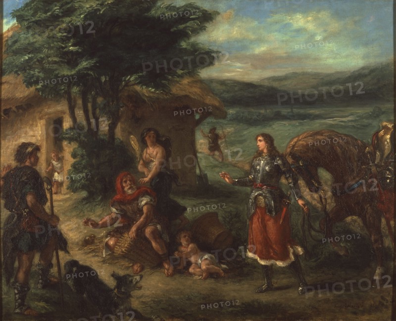 Erminia and the Shepherds, 1859.