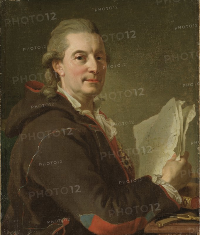 Portrait of Fredrik Henrik af Chapman (1721-1808), 1778.