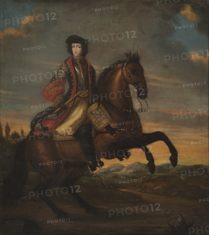 Portrait of Frederick IV (1671-1702), Duke of Holstein-Gottorp on Horeback, 1689.