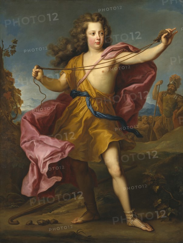 Portrait of Frederick William I (1688-1740), King in Prussia.