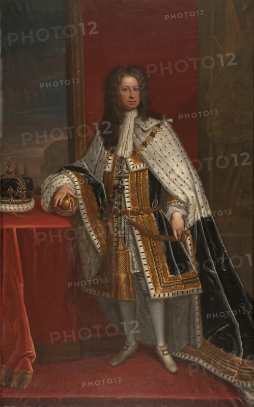 Portrait of George I of Great Britain.