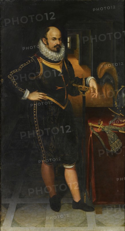 Portrait of a Gentleman in Armor, 1581.