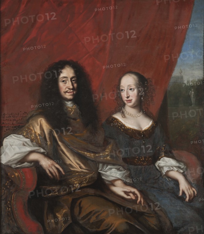 Gustav Adolph (1633-1695), Duke of Mecklenburg-Güstrow and Magdalene Sibylle of Holstein-Gottorp (16