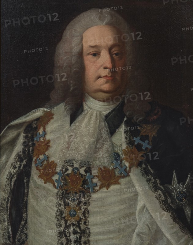 Portrait of Count Herman Cedercreutz (1684-1754), 1754.
