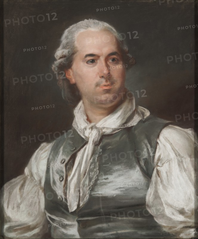 Portrait of Hubert Robert (1733-1808).