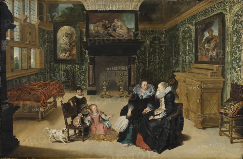 Interior, called Rubens' salon.