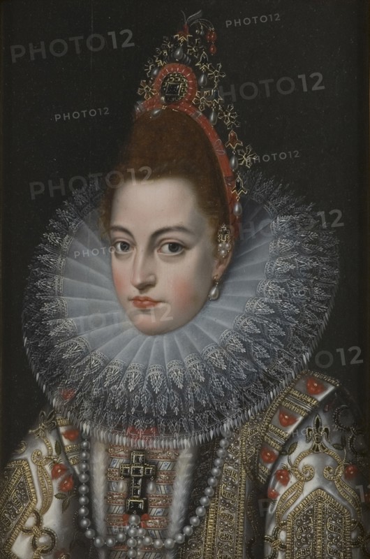 Portrait of Infanta Isabella Clara Eugenia of Spain (1566-1633), c. 1598.