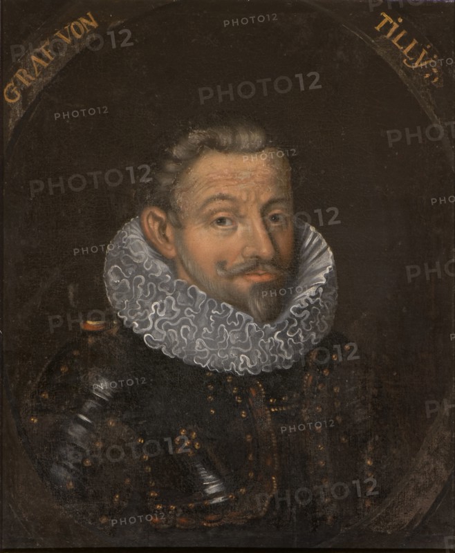 Portrait of Johann Tserclaes (1559-1632), Count of Tilly.