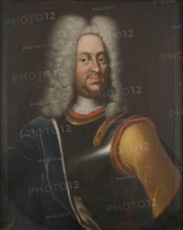 Portrait of Charles I (1654-1730), Landgrave of Hesse-Kassel, 1726.