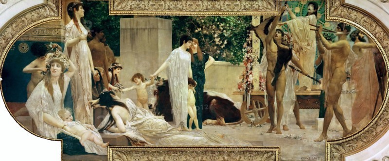 The Carriage of Thespis, 1884-1887.