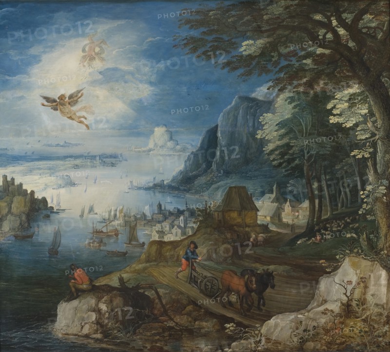 Landscape with the Fall of Icarus.