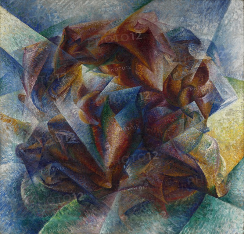 Dynamism of a Soccer Player, 1913.