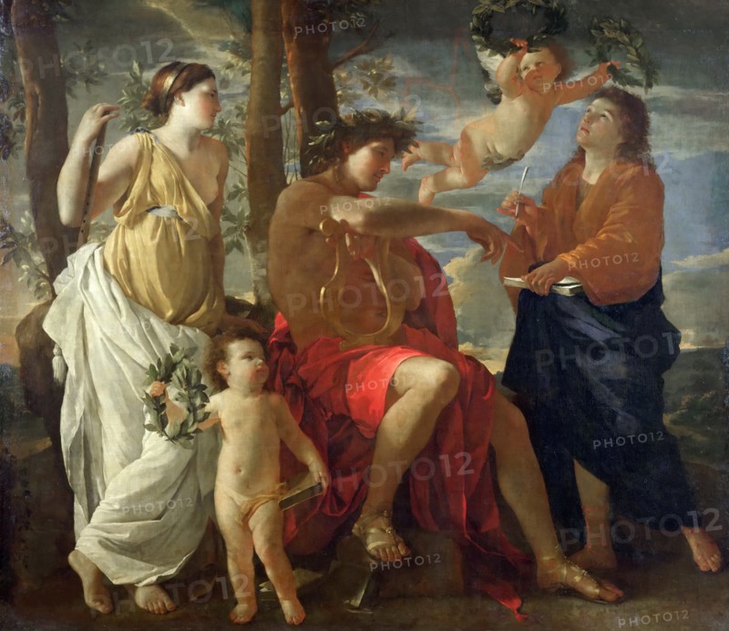 The Inspiration of the Poet, c. 1629-1630.