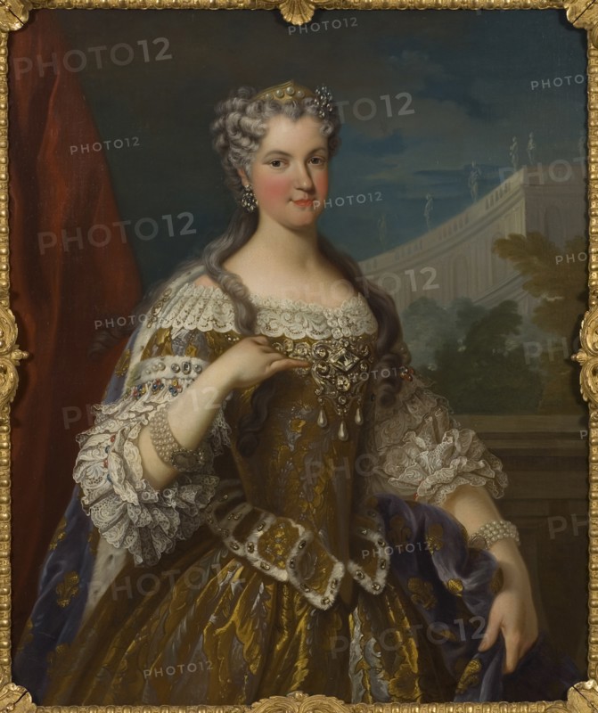 Portrait of Marie Leszczynska, Queen of France (1703-1768).