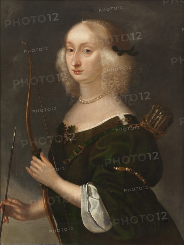 Portrait of Princess Maria Eleonora of Brandenburg (1599-1655), Queen of Sweden.