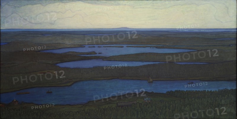 Over Forest and Lake, 1908.