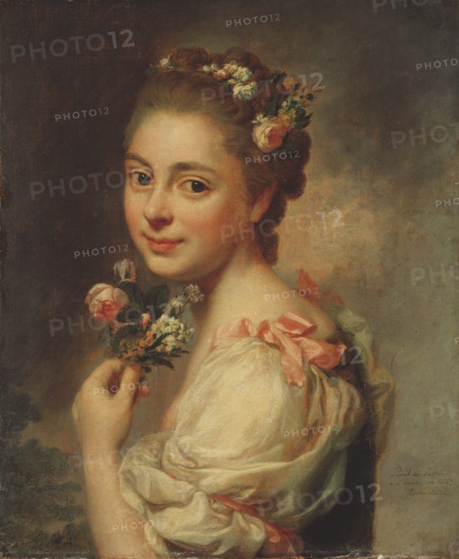Marie Suzanne, the Artist's Wife, 1763.