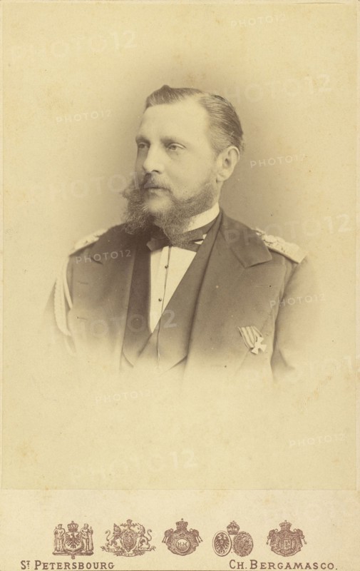Portrait of Grand Duke Konstantin Nikolayevich of Russia (1827-1892), ca 1865.
