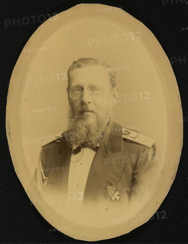 Portrait of Grand Duke Konstantin Nikolayevich of Russia (1827-1892), ca 1885.