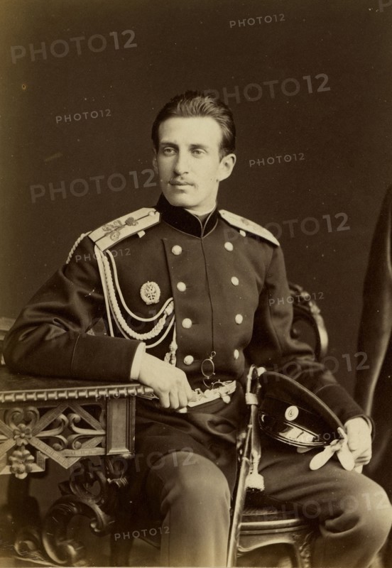 Portrait of Grand Duke Nicholas Constantinovich of Russia (1850-1918), 1874.