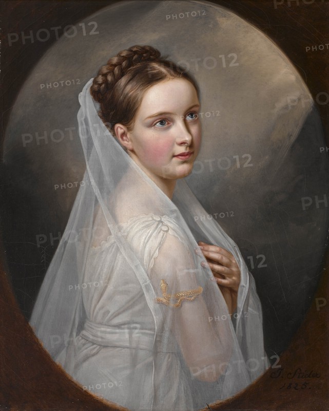 Countess Amalie Ludovika von Sayn-Wittgenstein-Sayn (1812-1825), 1825.
