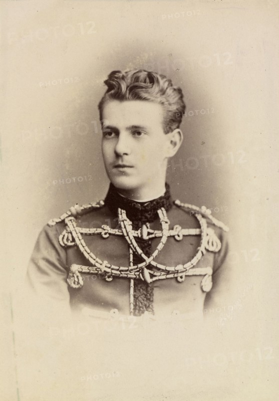 Portrait of Grand Duke Sergei Alexandrovich of Russia (1857-1905), 1874.