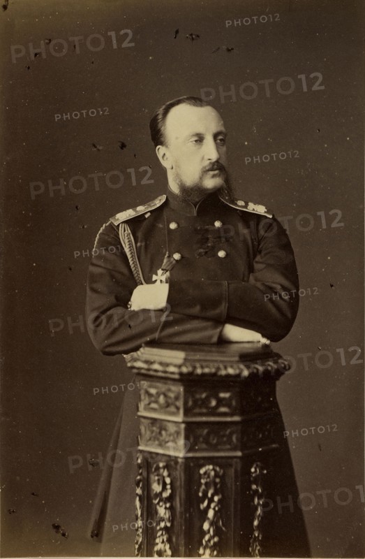 Portrait of Grand Duke Nicholas Nikolaevich (the Elder) of Russia (1831-1891), 1874.