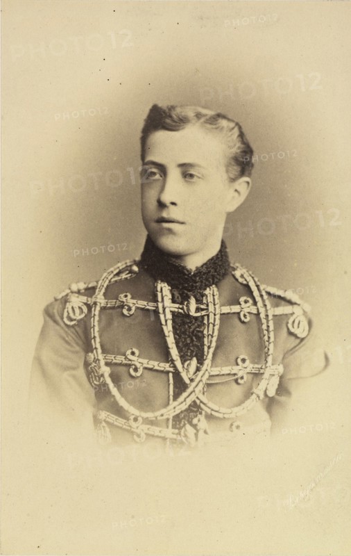 Portrait of Grand Duke Nicholas Nikolaevich (the younger) of Russia (1856-1929), 1874.
