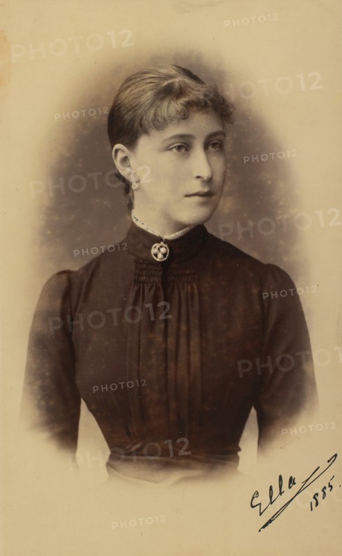Portrait of Grand Duchess Elizaveta Fyodorovna (1864-1918), Princess Elizabeth of Hesse and by Rhine