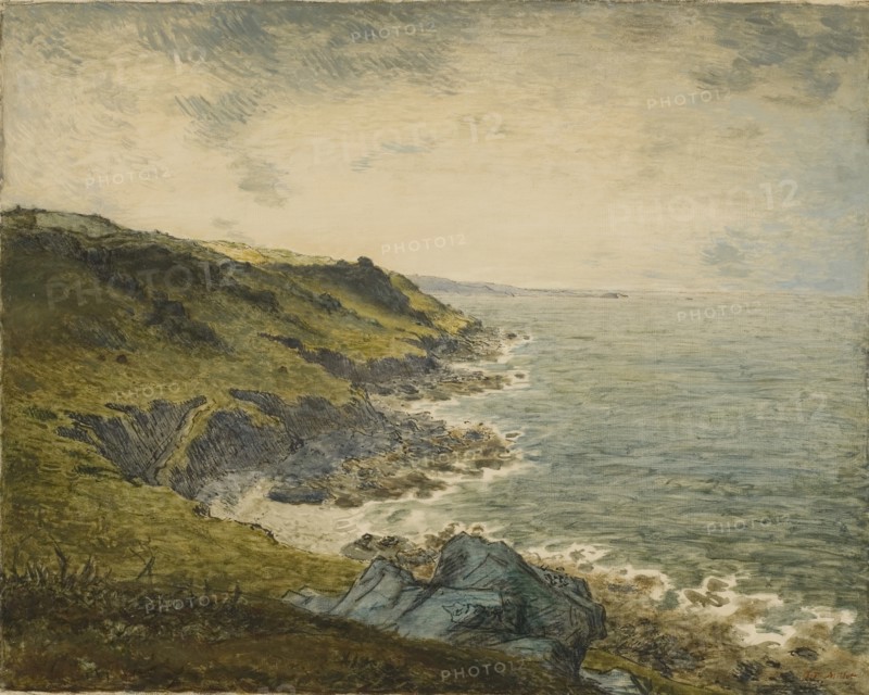 Coast at Gréville.