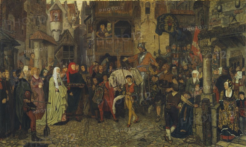 The Entry of Sten Sture the Elder into Stockholm, 1864.