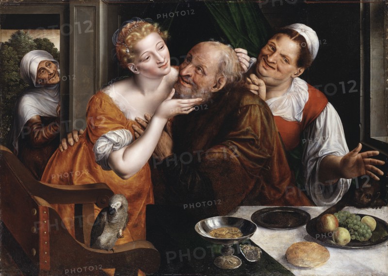 The Ill-matched Couple, 1566.