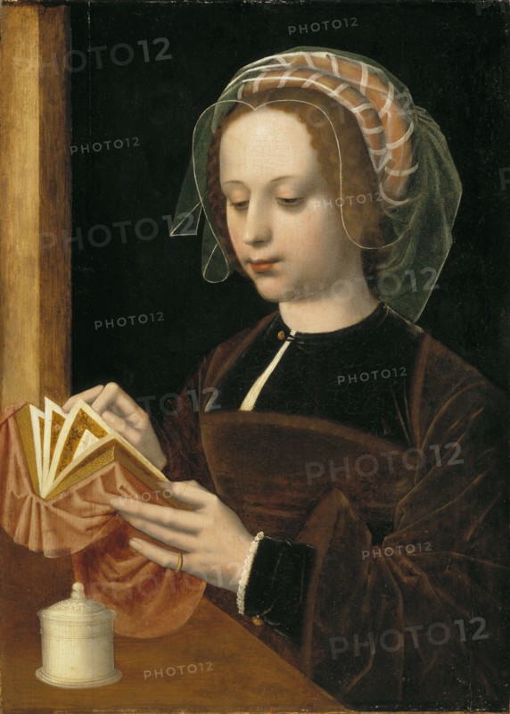 Mary Magdalene Reading.