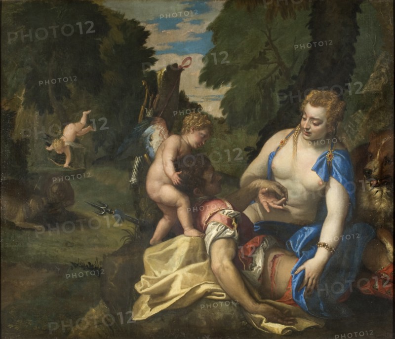 Venus Mourning Adonis.