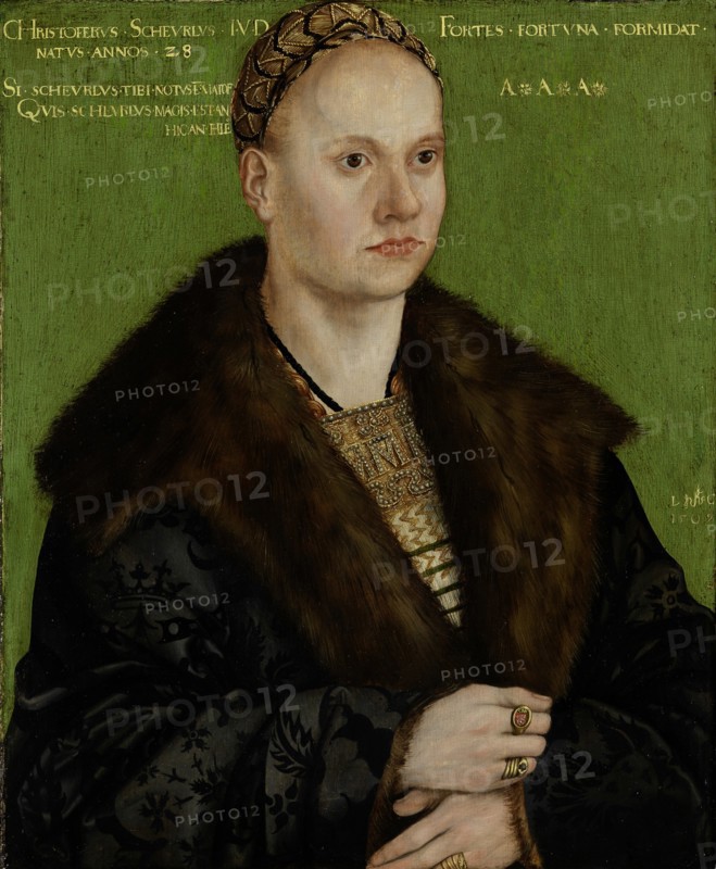 Portrait of Christoph Scheurl (1481-1542), 1509.