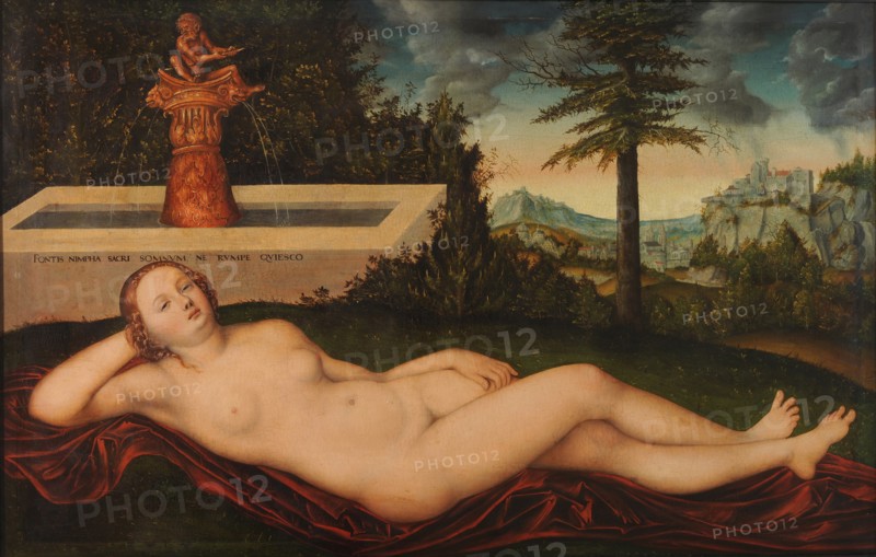 The Nymph of the spring, 1518.
