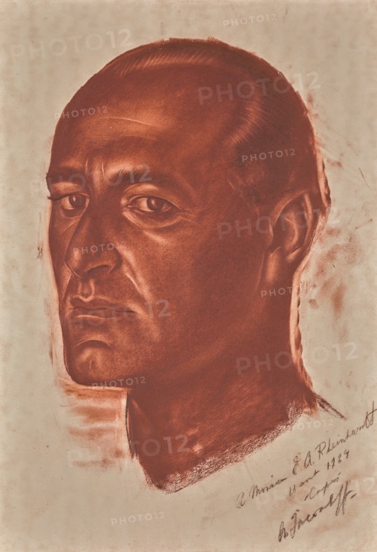Portrait of Emil Alphons Rheinhardt (1889-1945), 1929.