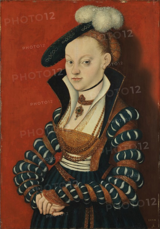 Portrait of Christiane of Eulenau, 1534.