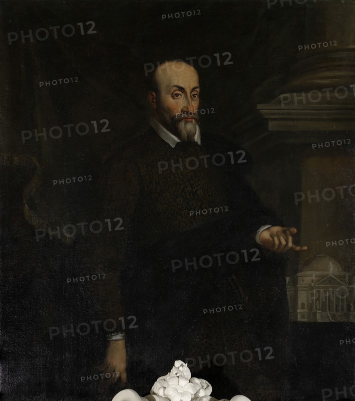 Portrait of Conte Mario Capra, 16th century.