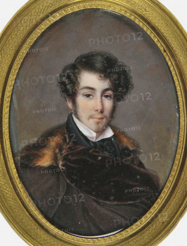 Portrait of the opera singer John Braham (1774-1856), Early 19th cen..