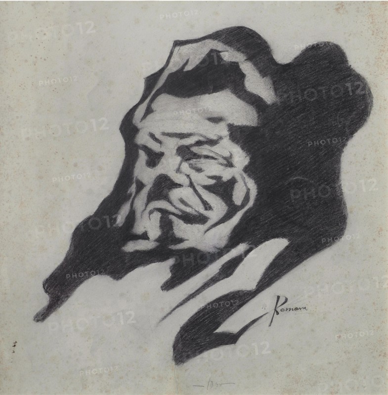 Portrait of the poet Giosuè Carducci (1835-1907), 1906.