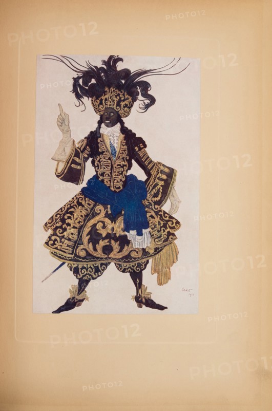 Costume design for the ballet Sleeping Beauty by P. Tchaikovsky, 1921.